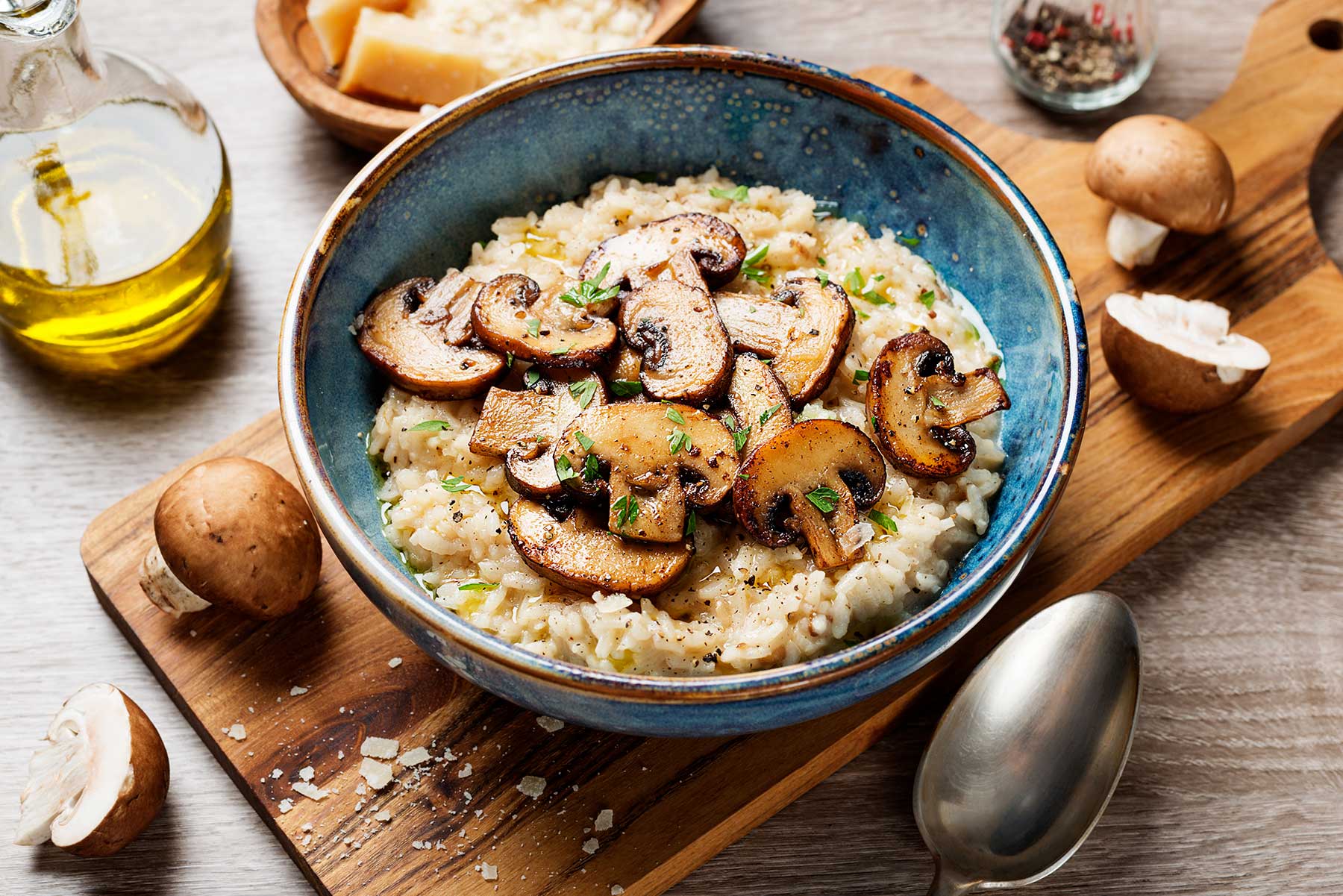 Risotto-with-wild-mushrooms Art of Primo Piatto: Pasta, Risotto, Gnocchi, Polenta